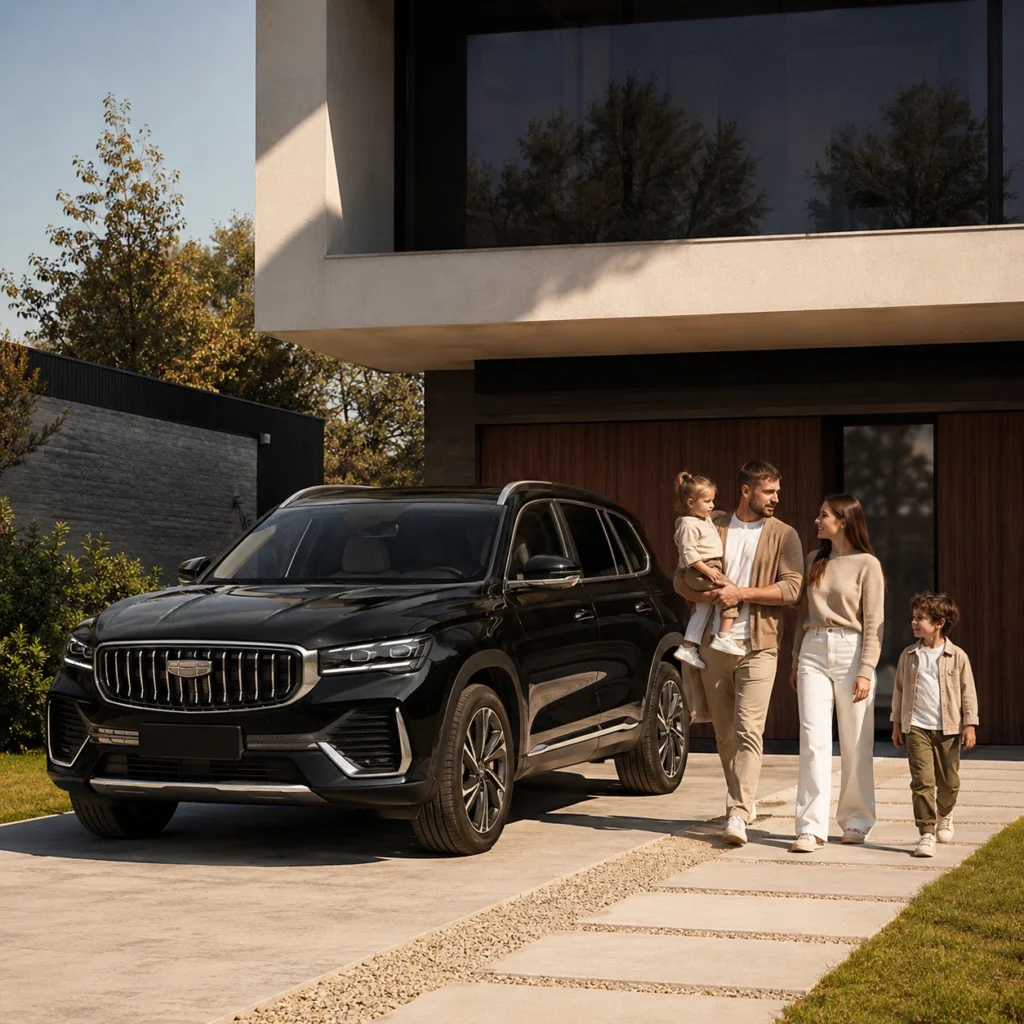 Семейный автомобиль без компромиссов: почему Geely выбирают для дома